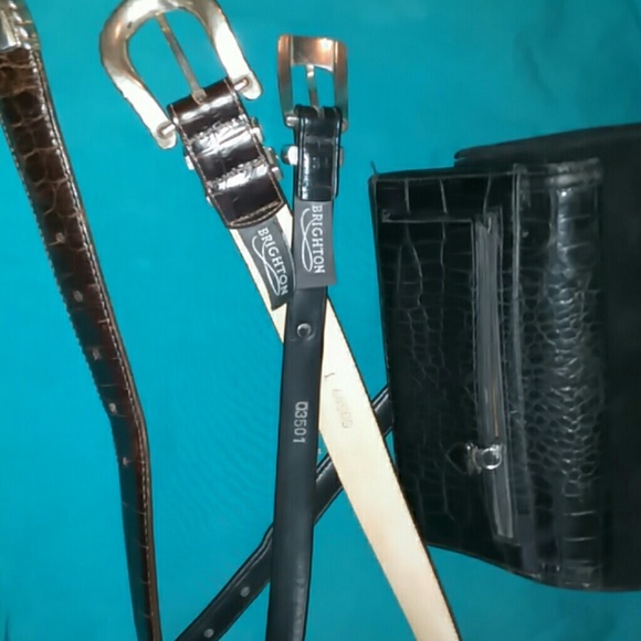 BRIGHTON WALLET AND 2 BELTS main image 4
